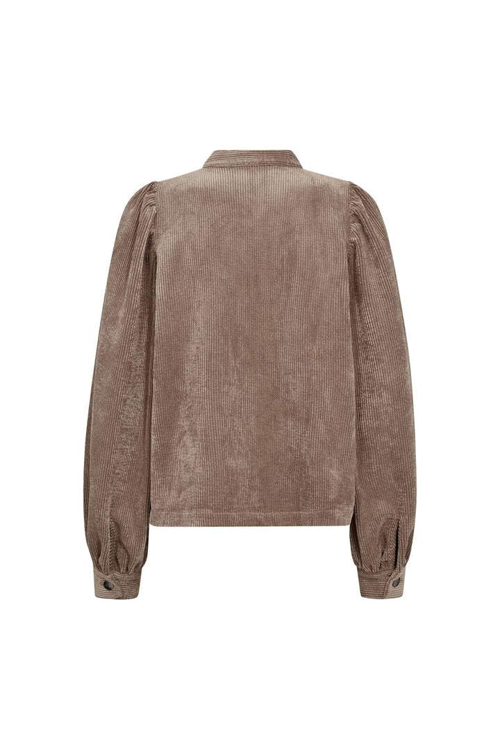 Co´Couture - Daisycc Cord Shirt 500586 - 20009 - Walnut