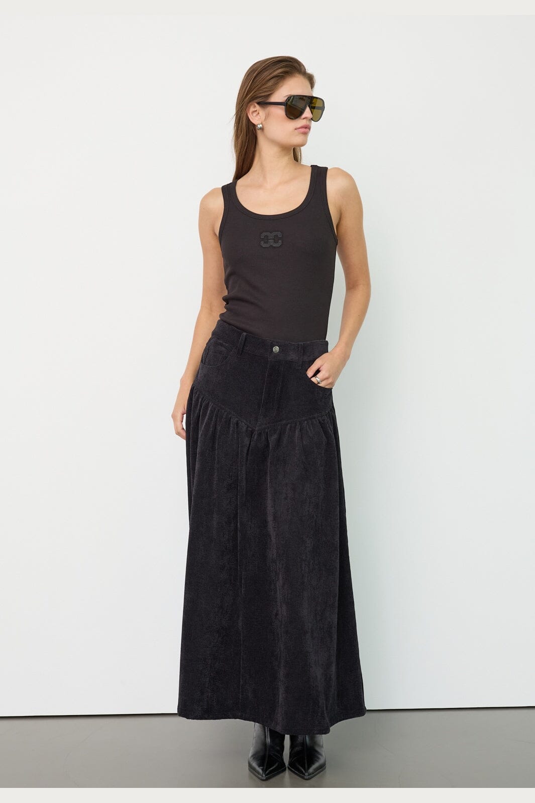 Co´Couture - Daisycc Skirt 500692 - 65001 - Black