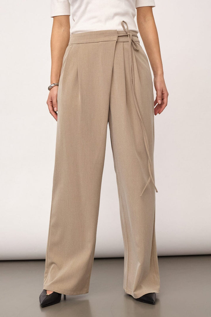 Co´Couture - Eminacc Wrap Pant 500111 - 20012 - Sand Bukser 
