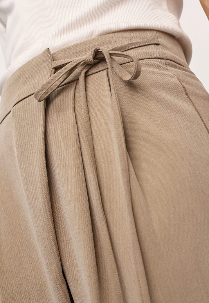 Co´Couture - Eminacc Wrap Pant 500111 - 20012 - Sand Bukser 