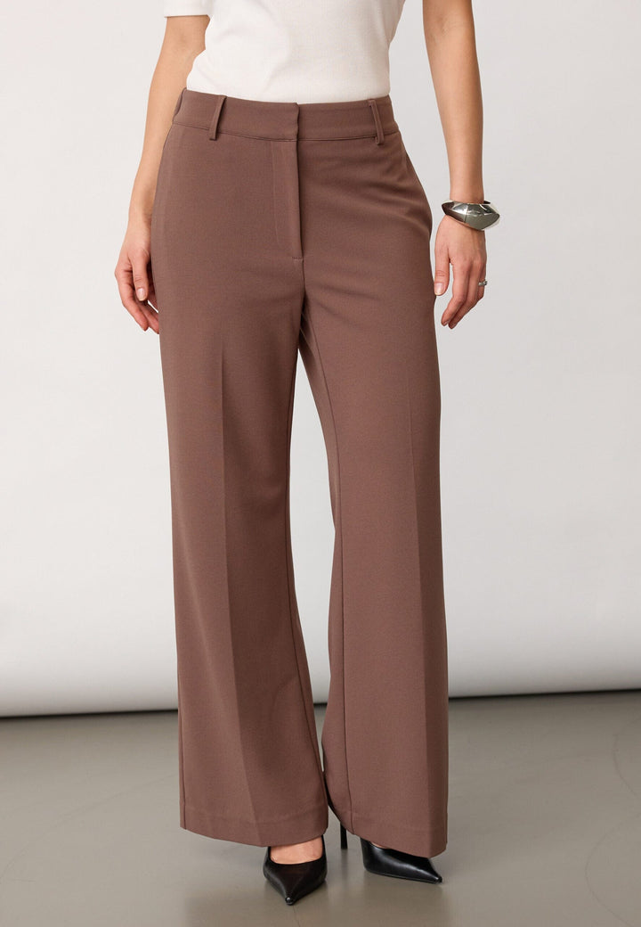 Co´Couture - Falconcc Wide Pant 41228 - 154 - Walnut Bukser 