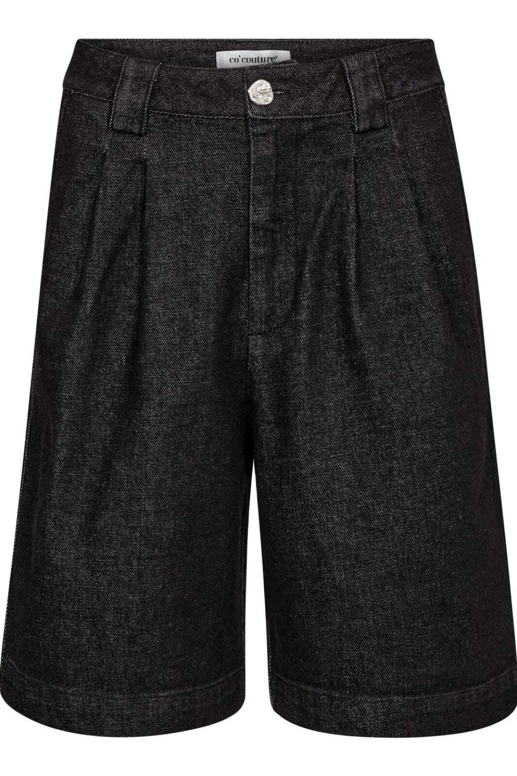 Co´Couture - Helimacc Pleat Shorts 41051 - 96 - Black Shorts 