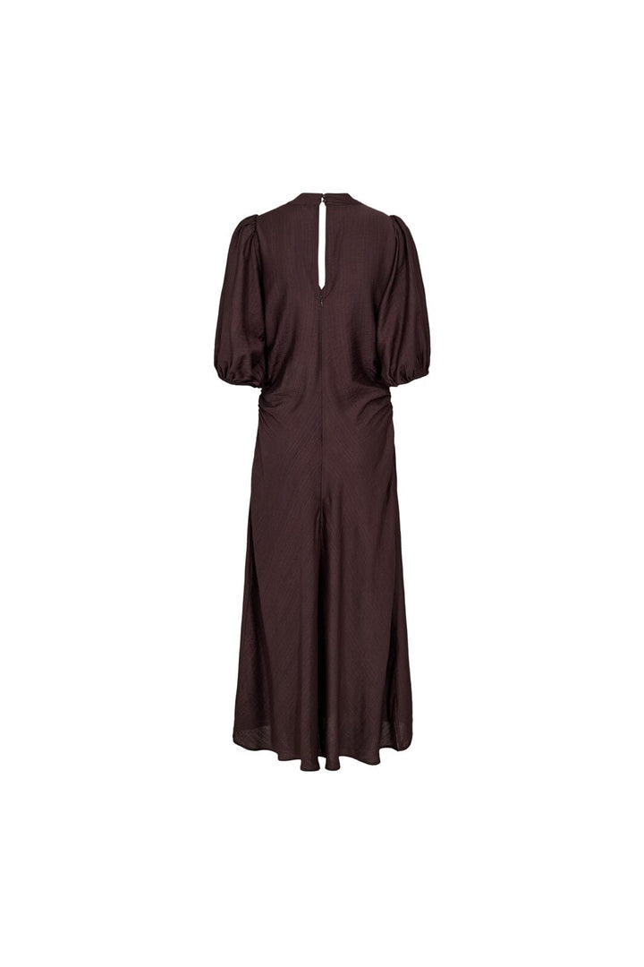 Co´Couture - Heracc Ss Puff Dress 46093 - 145 - Dark Brown