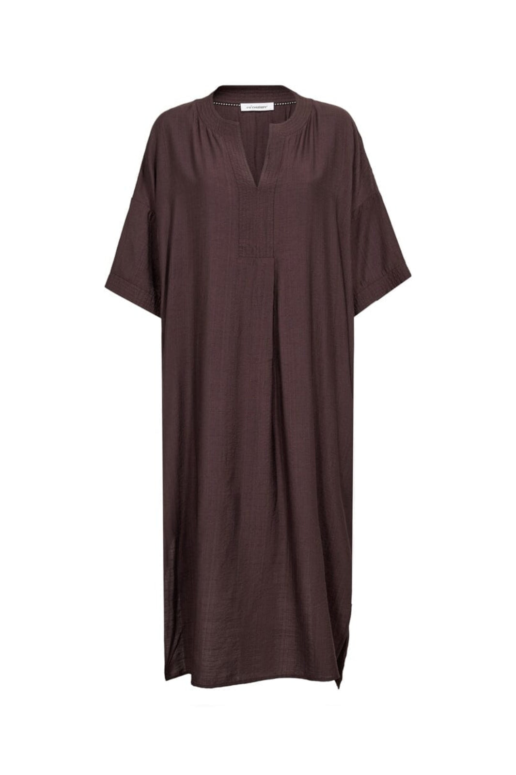 Co´Couture - Heracc Tunic V-Dress 46103 - 145 - Dark Brown