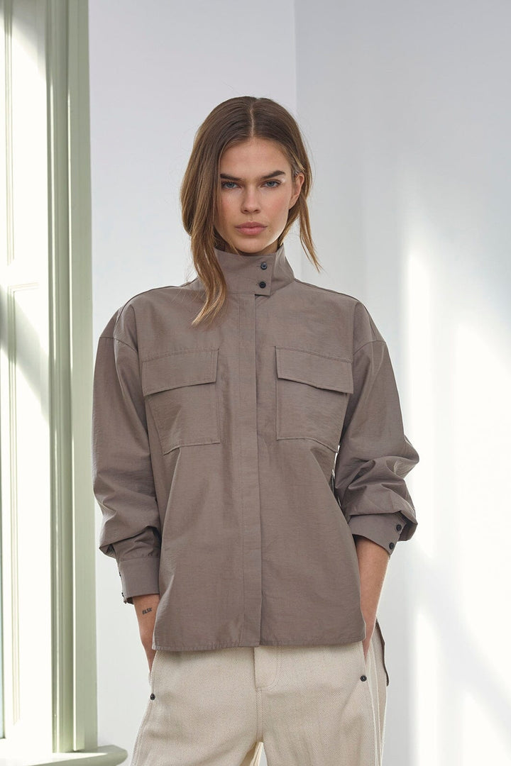 Co´Couture - Jojocc Shirt 500427 - 20010 - Mushroom