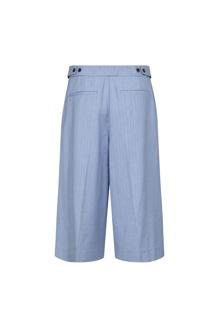Co´Couture - Kianacc Pin Pleat Bermuda 41079 - 23 - Pale Blue