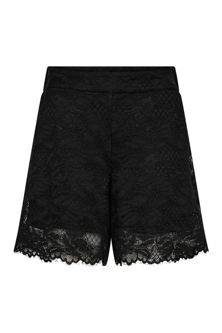 Co´Couture - Lannycc Lace Shorts 41159 - 96 - Black