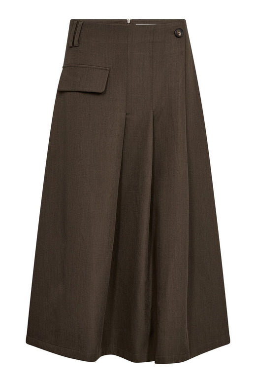 Co´Couture - Lunacc Long Skirt 500512 - 60006 - Dusty Army Nederdele 