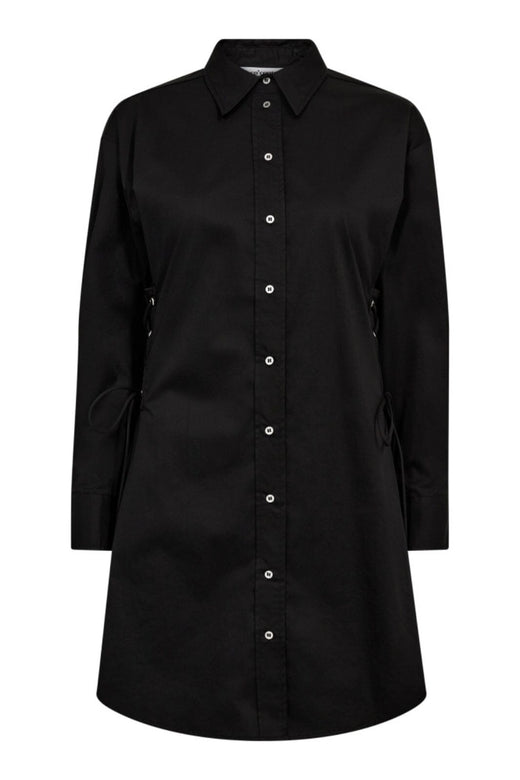 Co´Couture - Poppycc Eyelet Tie Shirt Dress 36525 - 96 - Black