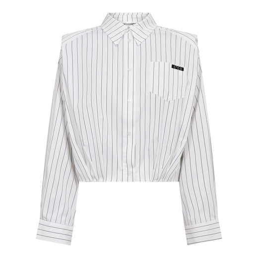 Co´Couture - Rivencc Shoulder Shirt 500629 - 10001 - White Skjorter 