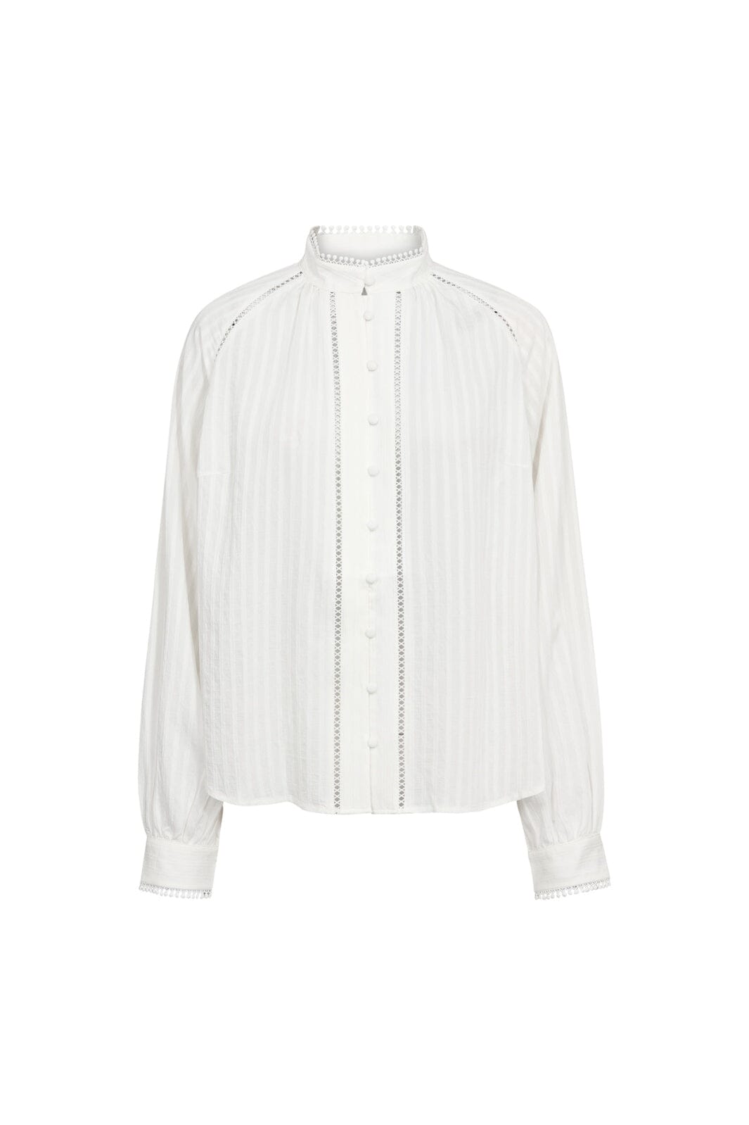 Co´Couture - Sennecc Lace Shirt 500551 - 10001 - White