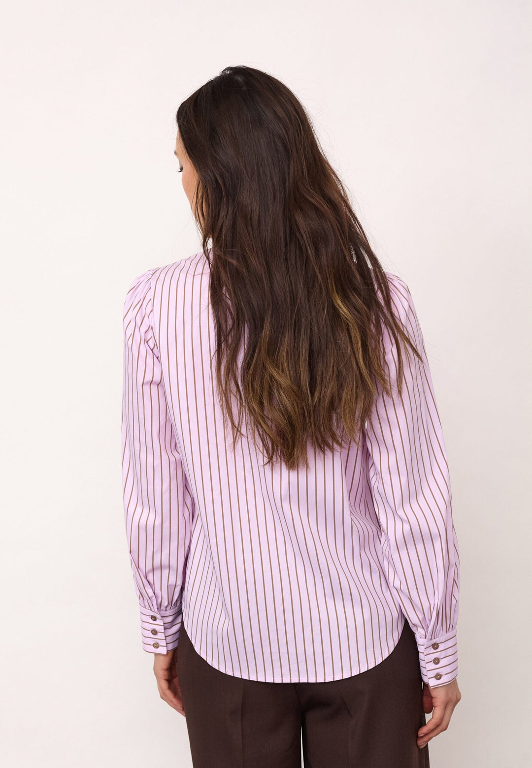 Co´Couture - Sigridcc Stripe Shirt 500198 - 35006 - Rosebloom Skjorter 