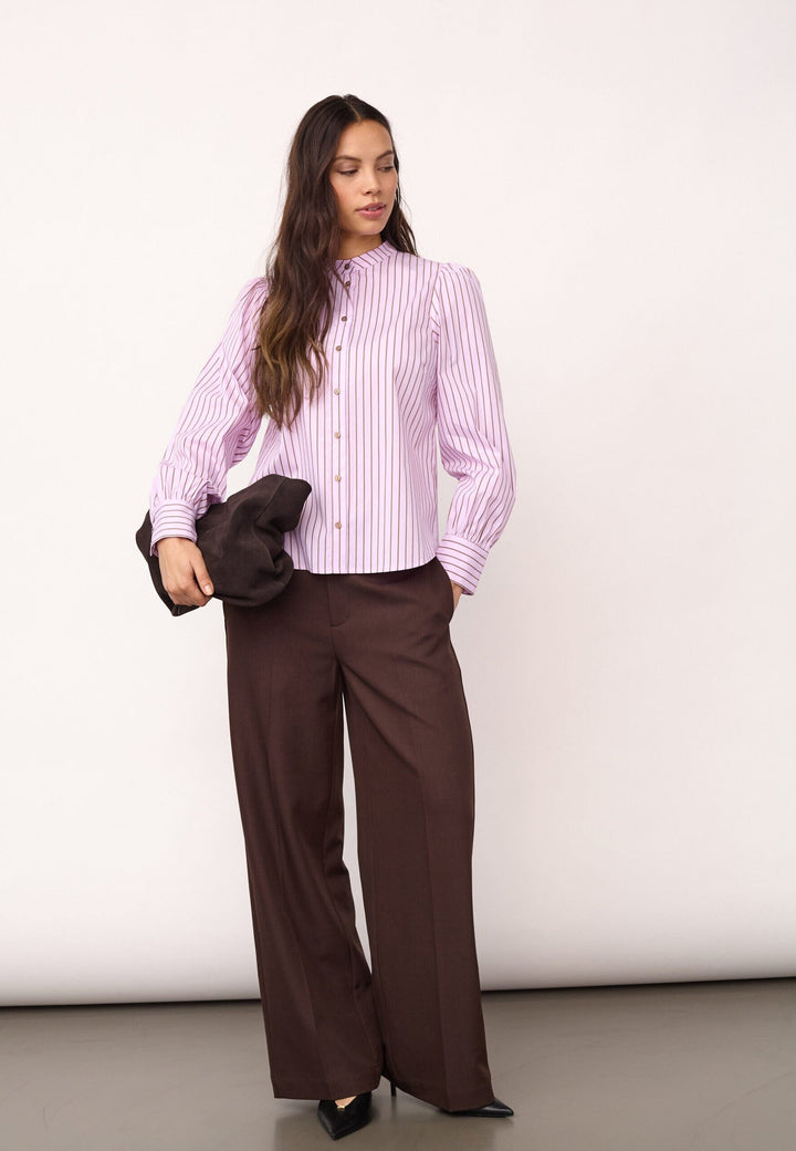 Co´Couture - Sigridcc Stripe Shirt 500198 - 35006 - Rosebloom Skjorter 
