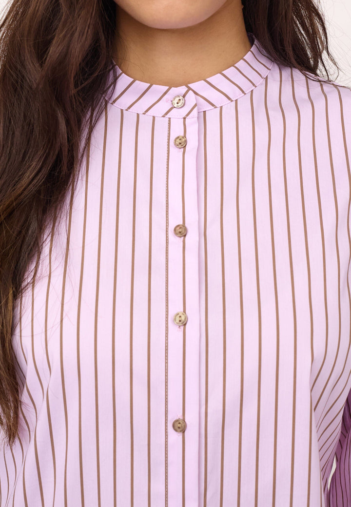 Co´Couture - Sigridcc Stripe Shirt 500198 - 35006 - Rosebloom Skjorter 