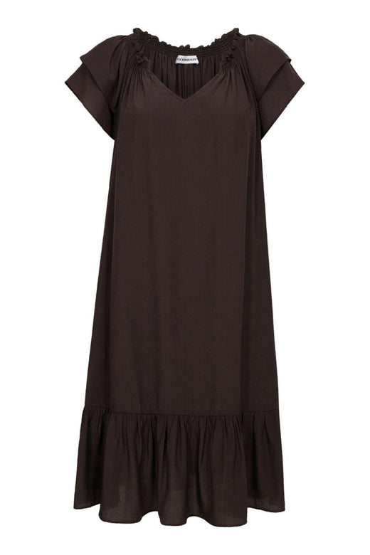 Co´Couture - Sunrisecc Crop Dress 96230 - 83 - Mocca Kjoler 