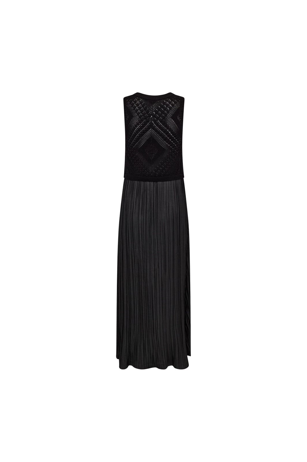 Co´Couture - Tammycc Plissé Mix Dress 46059 - 96 - Black