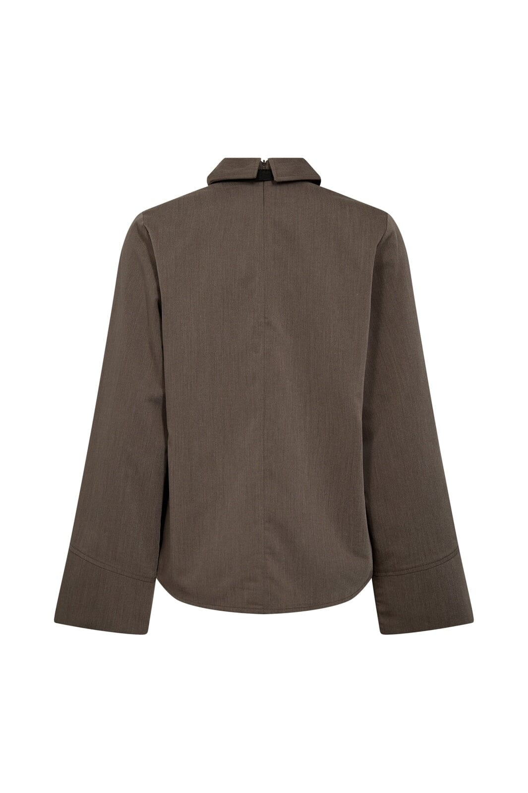 Co´Couture - Tengacc Tie Blouse 45044 - 154 - Walnut