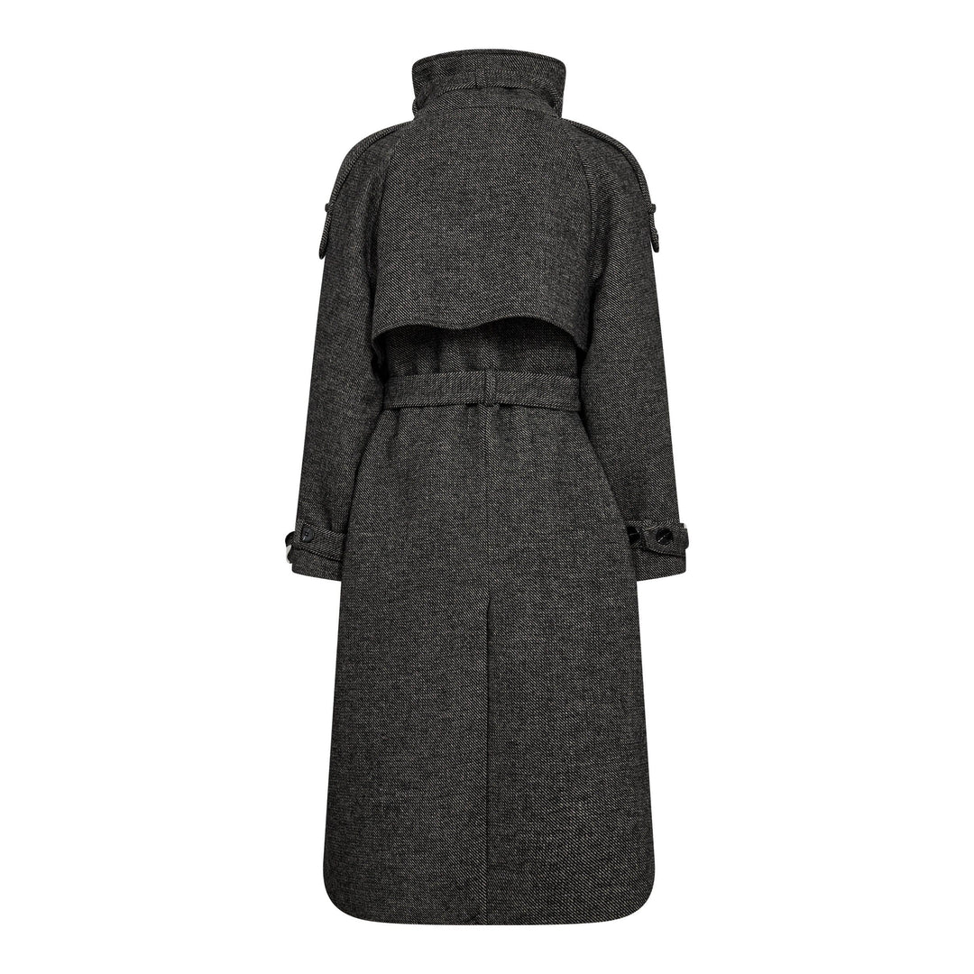 Co´Couture - Tillacc Long Coat 500121 - 65001 - Black Jakker 