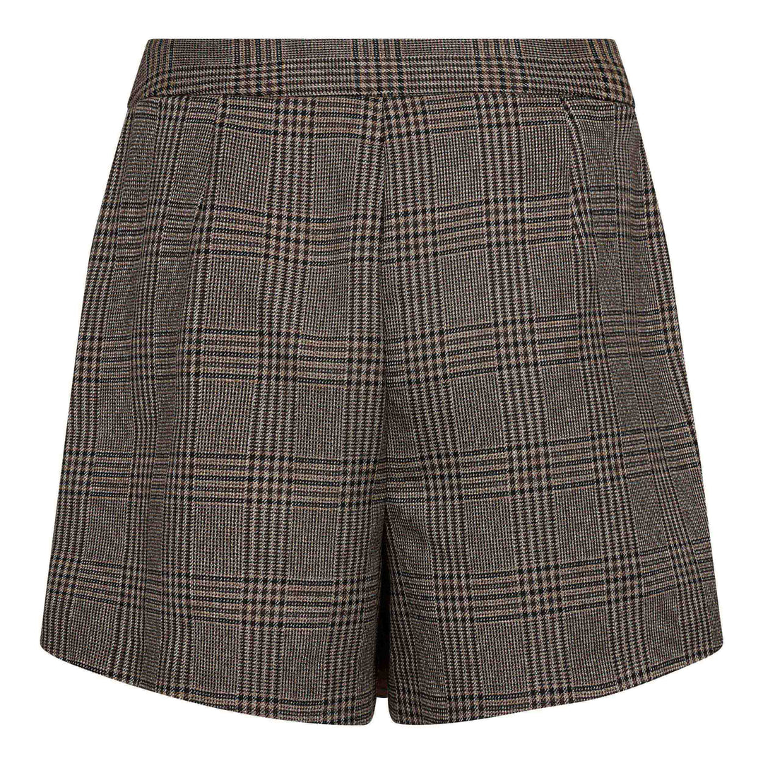Co´Couture - Veyacc Check Wrap Skort 500141 - 20002 - Brown Nederdele 