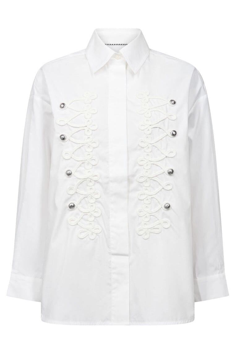 Co´Couture - Viannecc Officer Shirt 506463 - 10001 - White