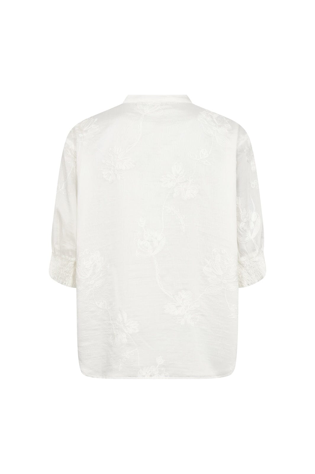 Co´Couture - Viviancc S/S Blouse 500431 - 10003 - Creme
