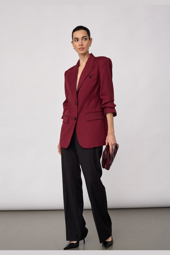 Co´Couture - Volicc Shoulder Blazer 500285 - 30006 - Berry Red