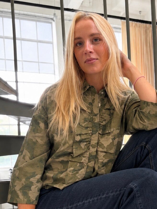Continue - Amy 15361 - Camouflage Bluser 