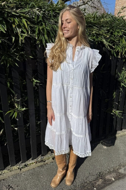Continue - Audrey Dress 15242 - White