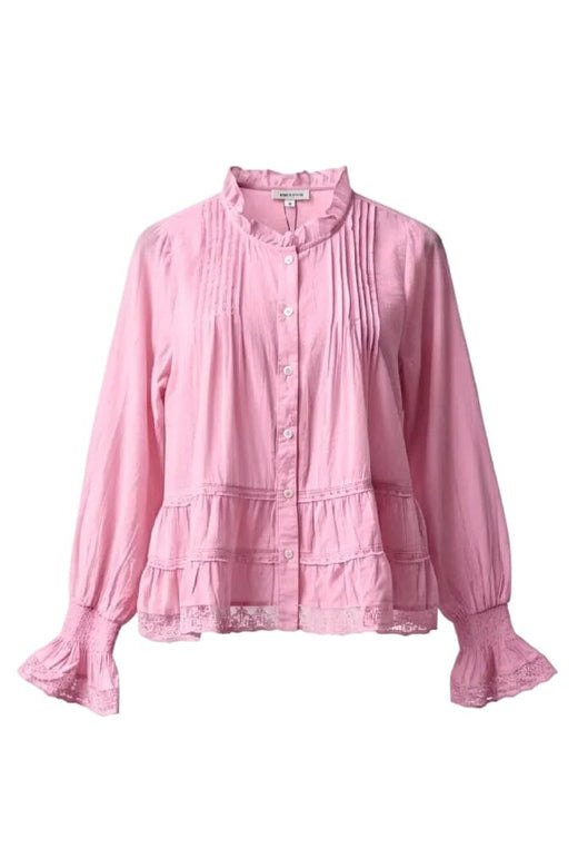 Continue - Audrey Long Sleve 15157 - Light Pink Bluser 