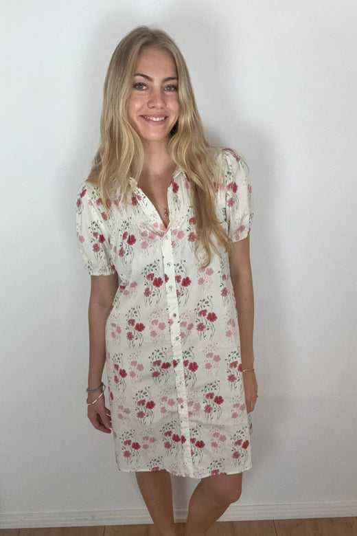 Continue - Elinor Dress 15277 - Flower Print Kjoler 