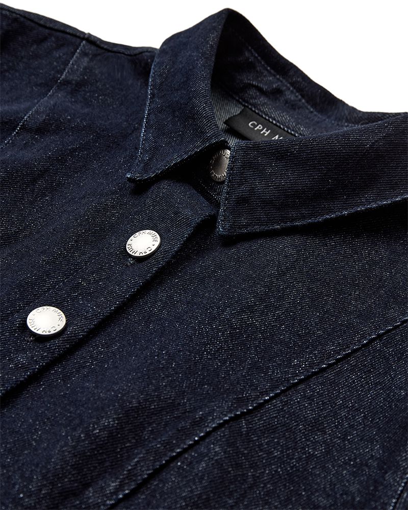 Copenhagen Muse - Cmannais-shirt 211569 - 9159 Dark Blue Denim Skjorter 