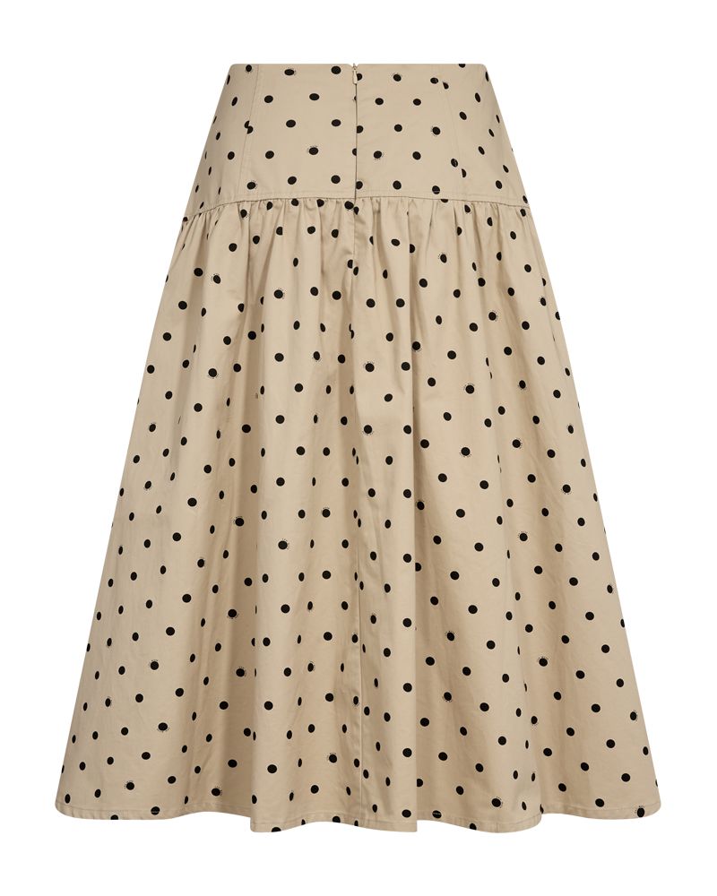 Copenhagen Muse - Cmdottie-skirt 211559 - 8744 Angora W, Black Nederdele 