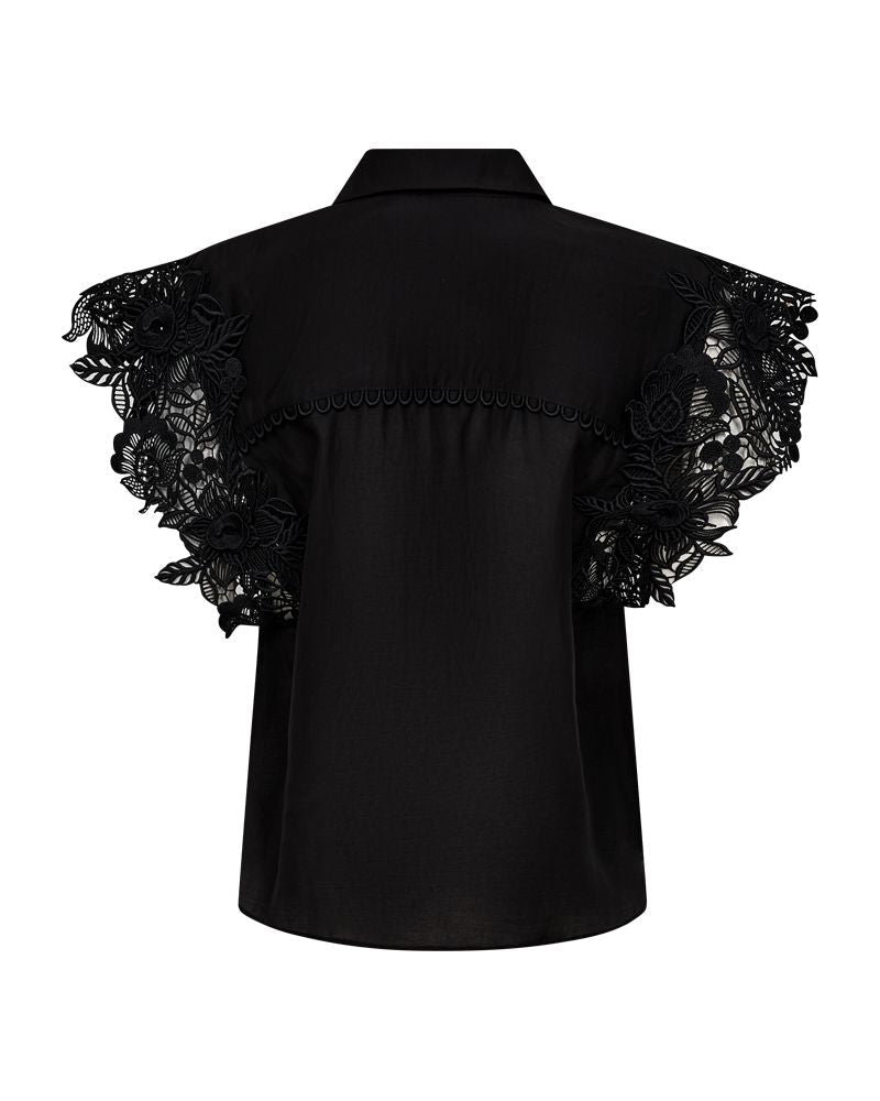 Copenhagen Muse - Cmmolly-shirt 207904 - 1000 Black Toppe 