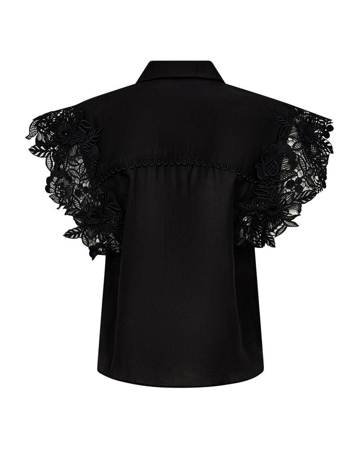 Copenhagen Muse - Cmmolly-shirt 207904 - 1000 Black Toppe 