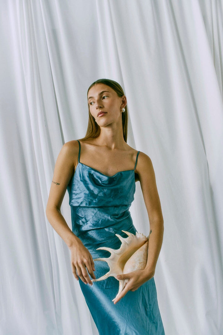 Copenhagen Muse - Cmsasha-dress 207758 - 3160 Blue Mirage Kjoler 