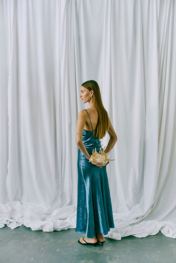 Copenhagen Muse - Cmsasha-dress 207758 - 3160 Blue Mirage Kjoler 