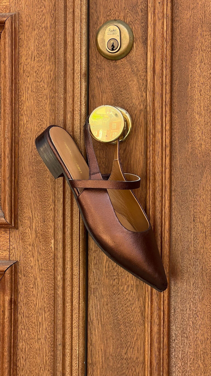 Copenhagen Shoes - Feel Free CS8903 - 0052 - Bronze Ballerinaer 