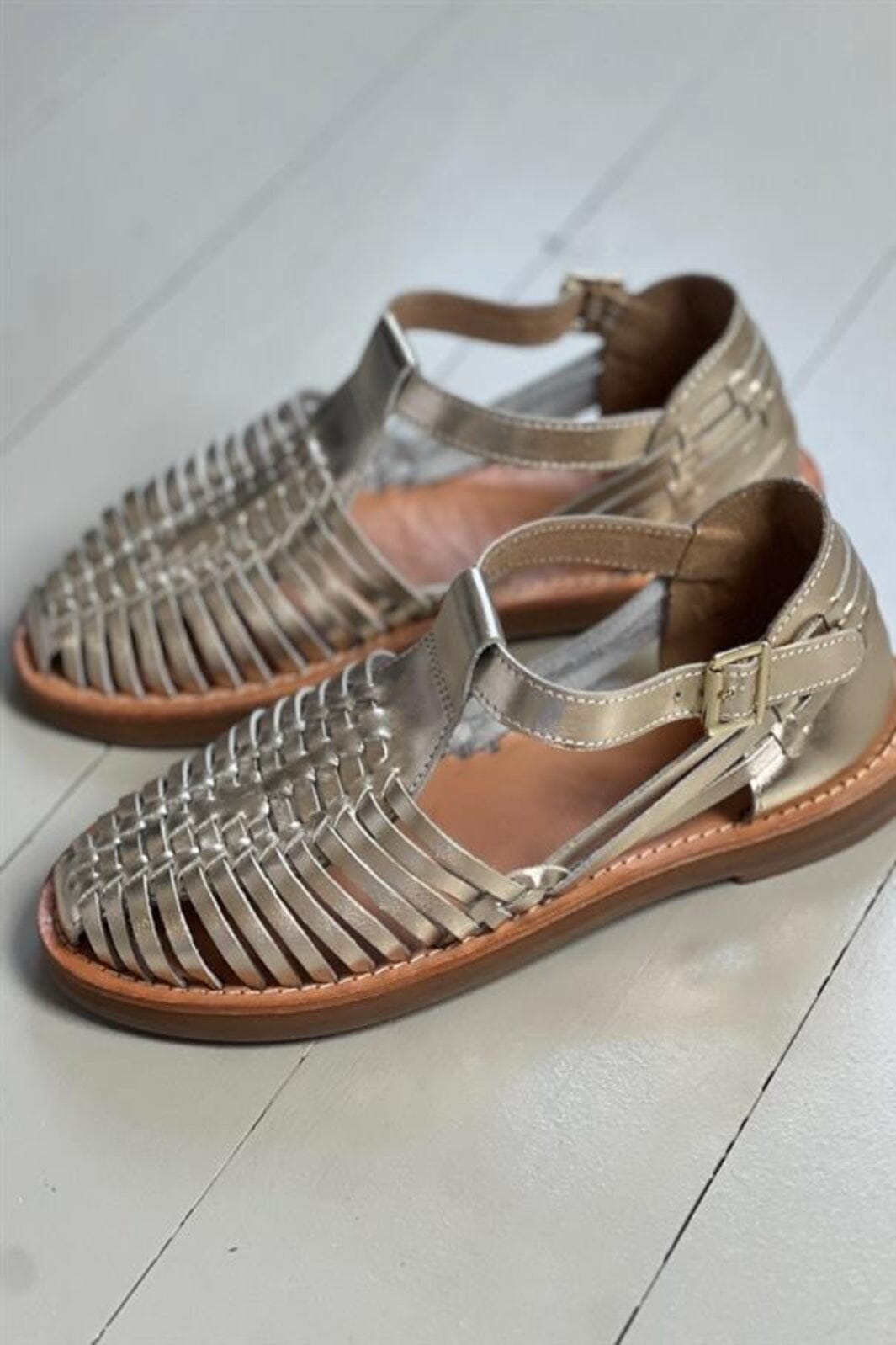 Copenhagen Shoes - My Days CS8605 - 0051 - Gold Sandaler 