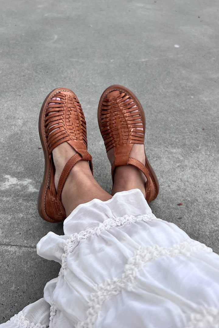 Copenhagen Shoes - My Days CS8605 - 126 - Tan Dip Ballerinaer 