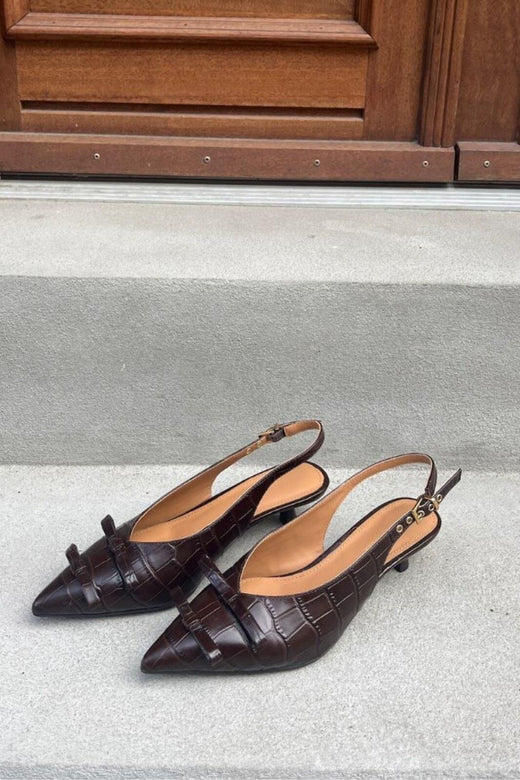 Copenhagen Shoes - My Gold Cr. CS8855 - 004 - Dark Brown Sandaler 