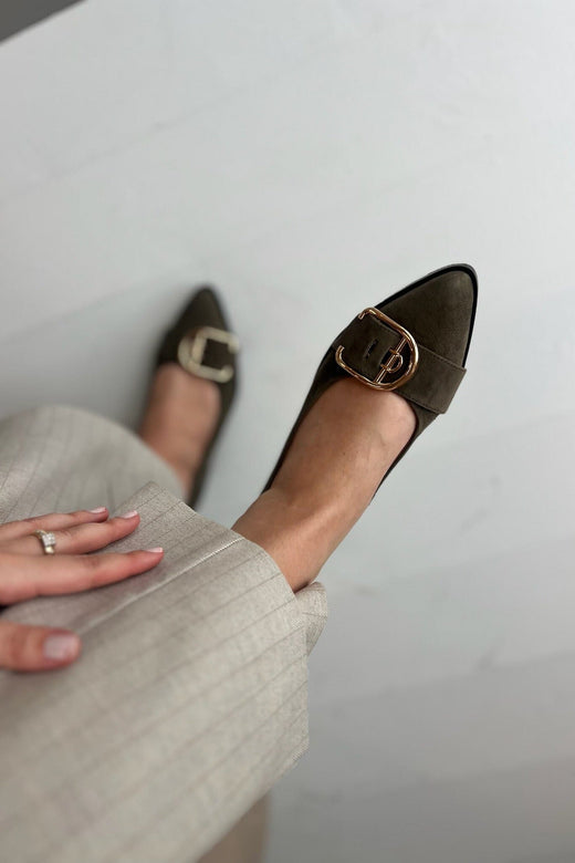 Copenhagen Shoes - My Succes CS8921 - 099 - Army Ballerinaer 