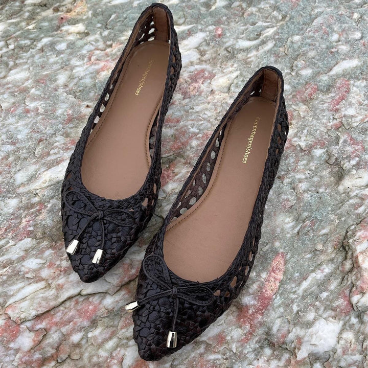 Copenhagen Shoes - On My Love CS8586 - 848 - Dark Brown (T.Moro) Ballerinaer 