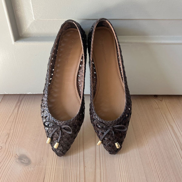Copenhagen Shoes - On My Love CS8586 - 848 - Dark Brown (T.Moro) Ballerinaer 