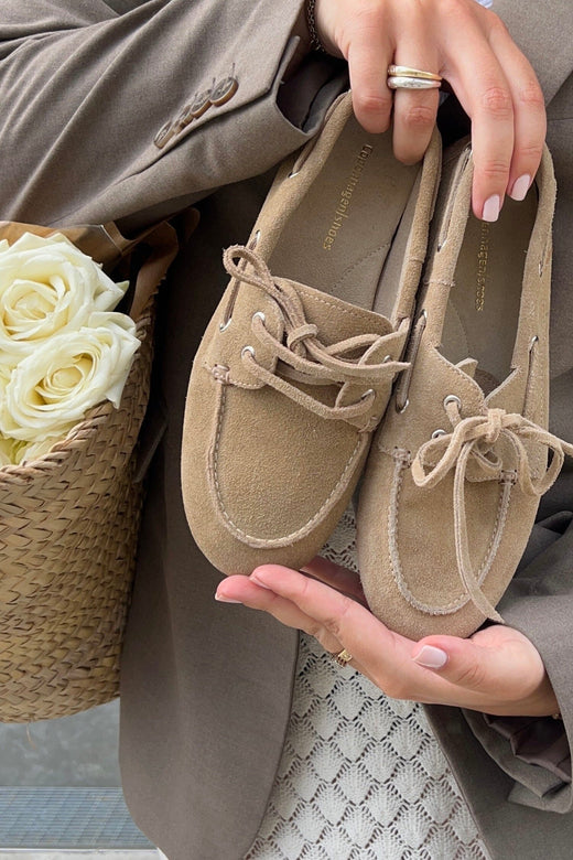 Copenhagen Shoes - Savannah Suede CS8631 - 0301 - Biscuit Loafers 
