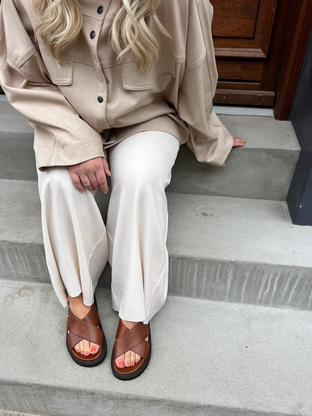 Copenhagen Shoes - Summertime CS9011 - 0241 - Cognac Sandaler 