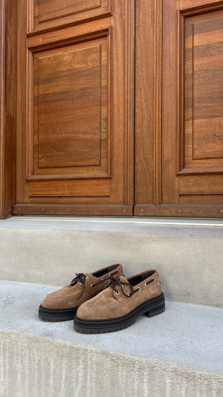 Copenhagen Shoes - The Passion Shoe Suede CS8667 - 125 - Tan Loafers 
