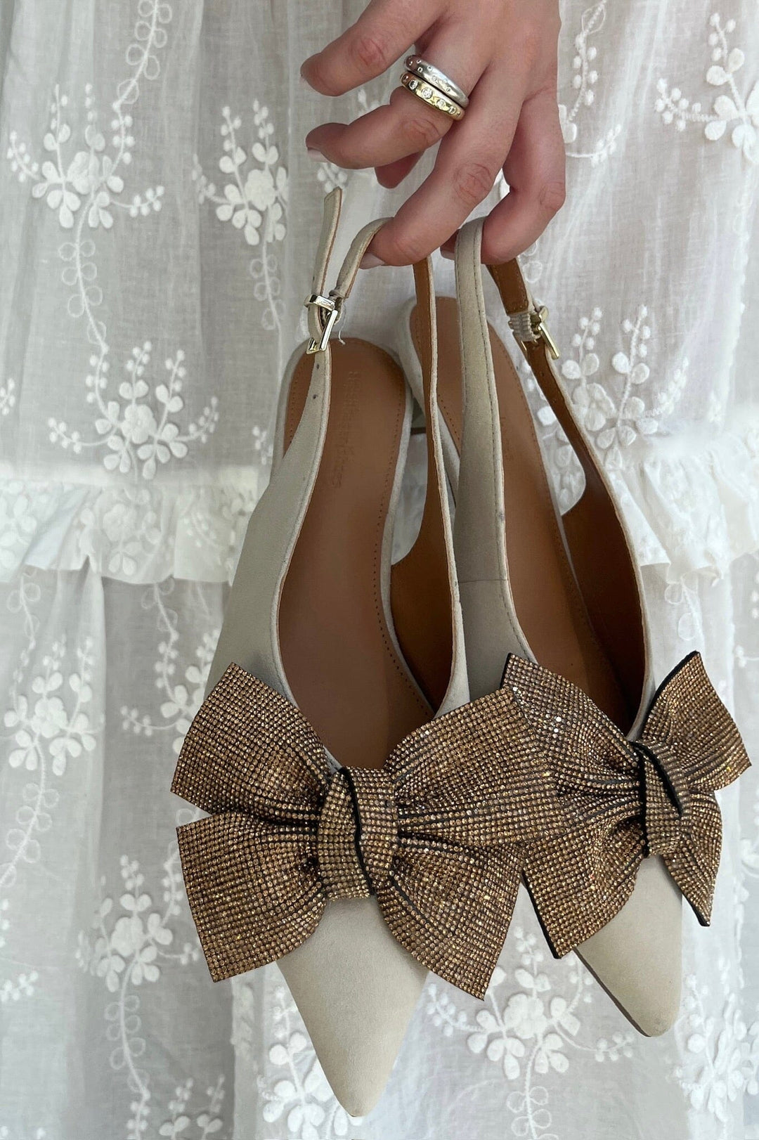 Copenhagen Shoes - The Sibille CS8950 - 0049 - Dk. Cream Stiletter 