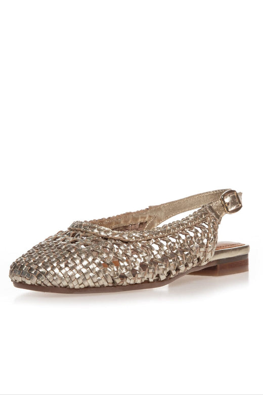 Copenhagen Shoes - Valerie CS8901 - 0051 - Gold Ballerinaer 