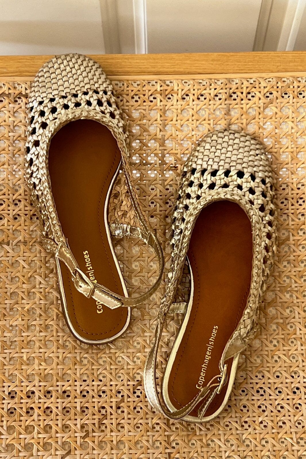 Copenhagen Shoes - Valerie CS8901 - 0051 - Gold Ballerinaer 