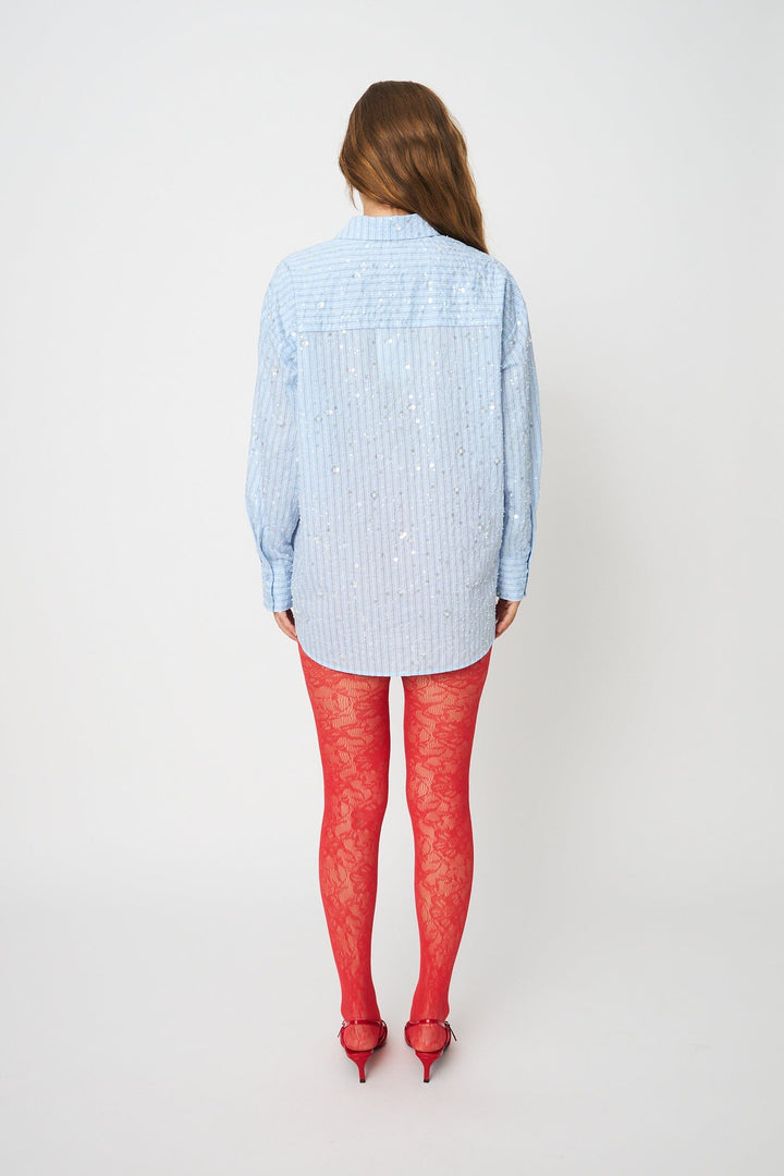 Cras - Ellie Shirt C606 - 8061 - 8061 Blue Multi Stripe Skjorter 